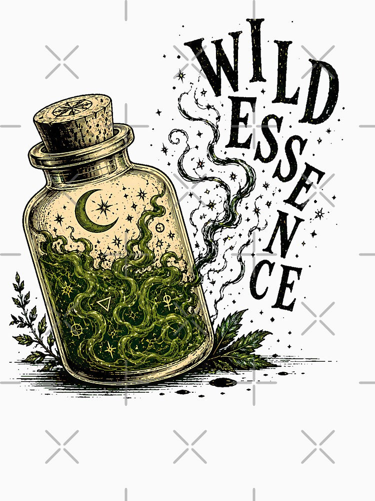 Wild Essence Apothecary Jar Whimsigoth Herbal Alchemy by chattsuede