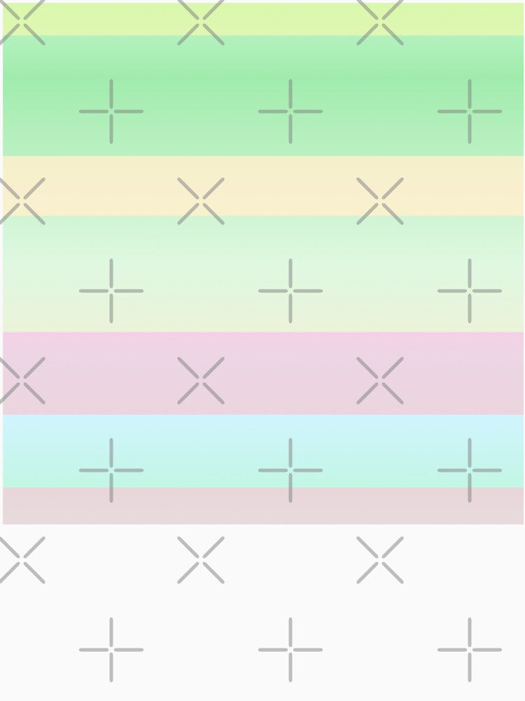 Minimalist color palette striped | Pastel color palette horizontal striped by lausn