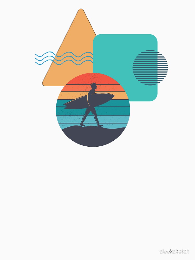 Cool surfing logo by Sleek Sketch Studio