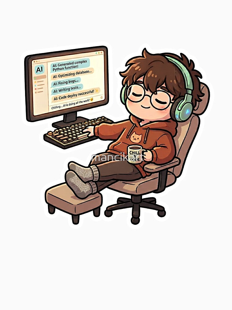 Chill & Code – AI Does the Work by mancikart