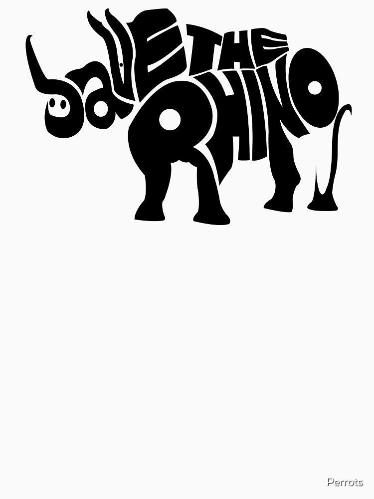 Save The Rhinos by Perrots