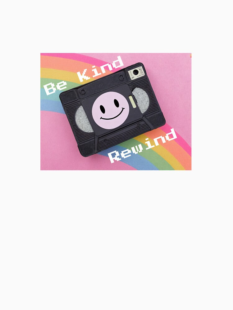 Be Kind, Rewind – Retro VHS Nostalgia Art by WyrdsEdge