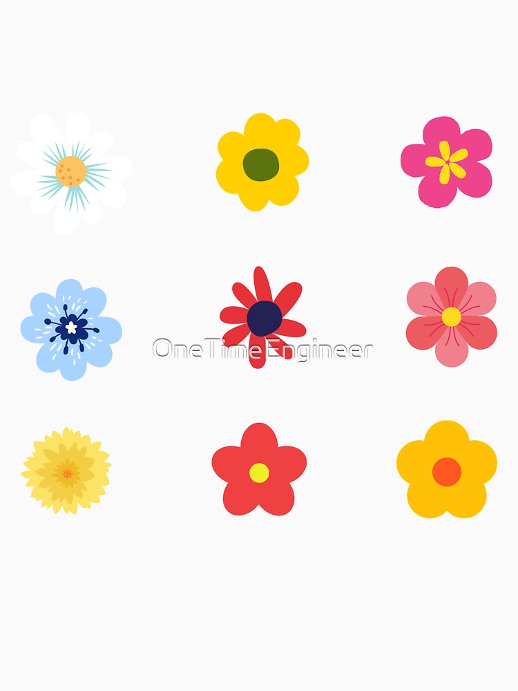 Bib Flower Pack by OneTimeEngineer