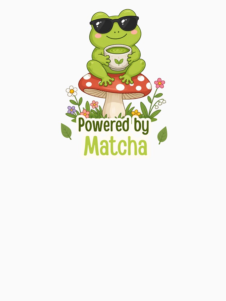 Kawaii Matcha Frog by LuLuStore8