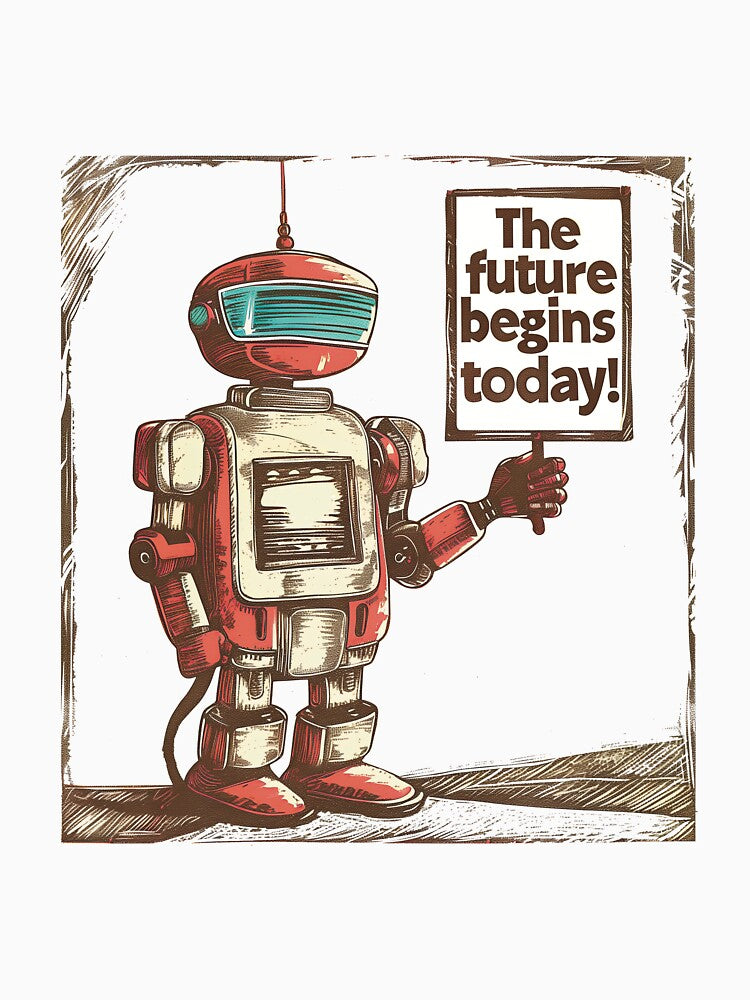 The Future Begins Today! by Dreamy  Monkey