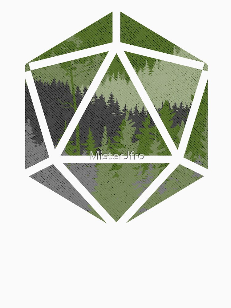 Green D20 by MisterJfro
