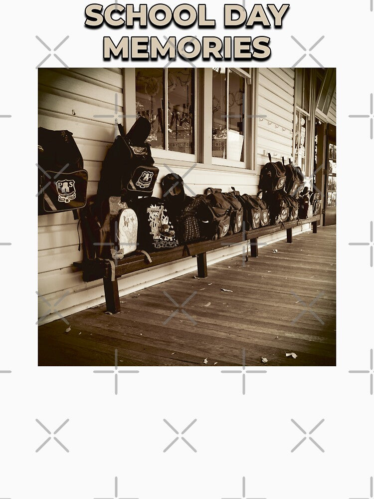 School Day Memories - Nostalgic Australian Classroom Scene by Michael van der Hoorn