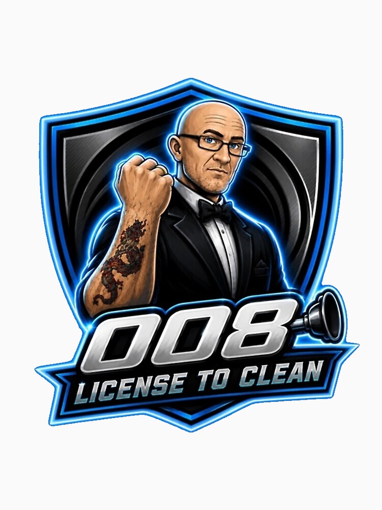 008 – License To Clean (2026 Edition) T - Shirt by benboy80