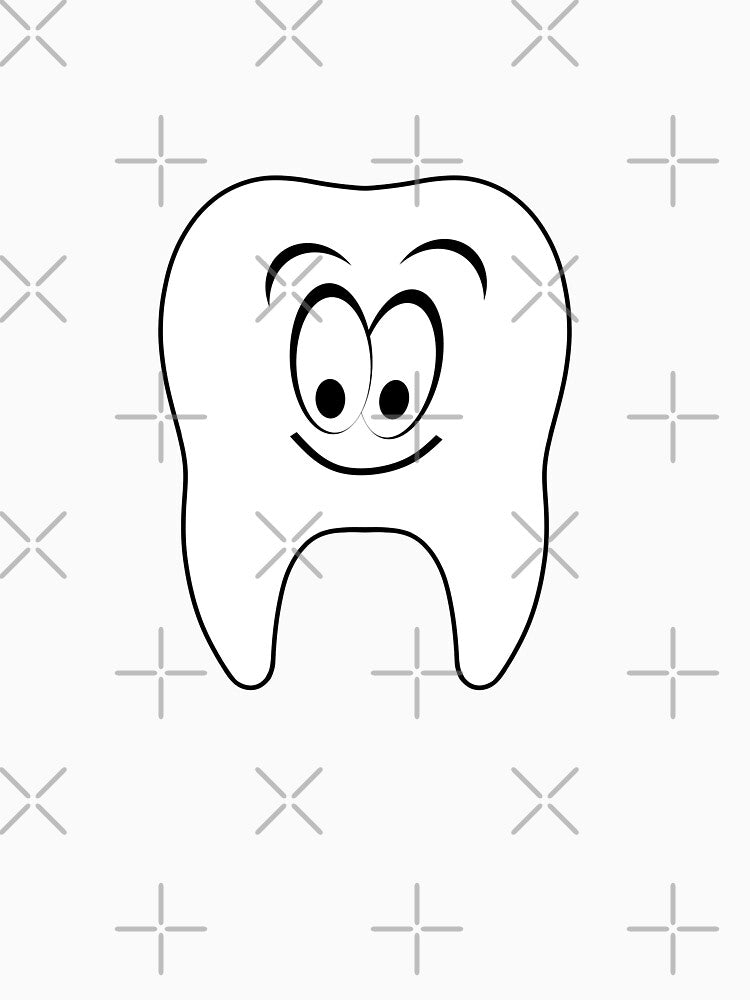 Dental Hygiene, Kawaii Tooth by Sartoris Art
