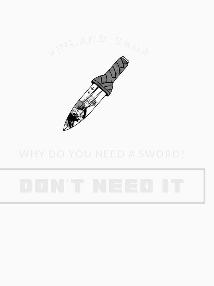 Vinaland Saga Why Do You Need A Sword? Don't Need It Anime by MikesQiqs