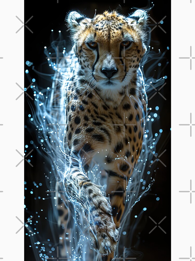 Silver Splash Cheetah by OccultDreams