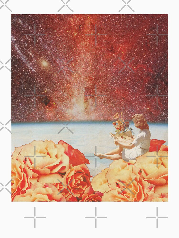 Vintage Retro Space Collage by ind3finite