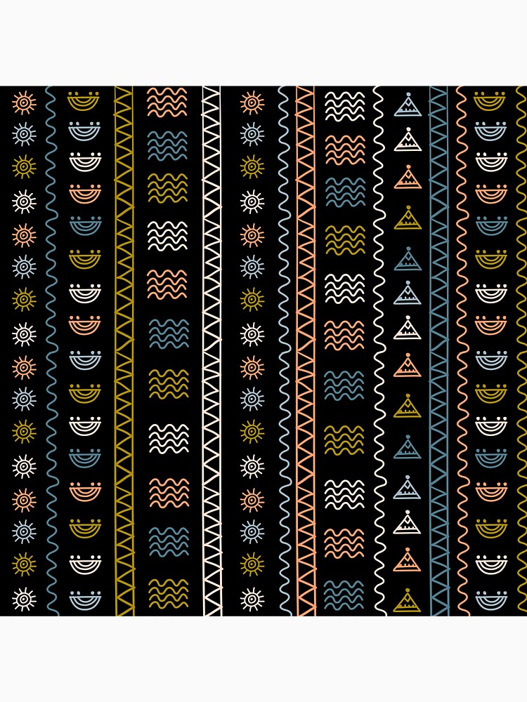 Hand drawn ethnic boho style vector pattern by Familyshmot