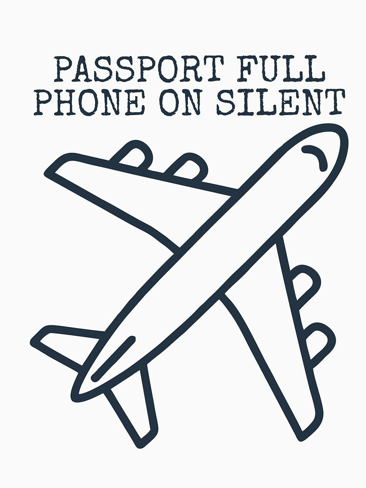 Passport full, phone on silent by darshants
