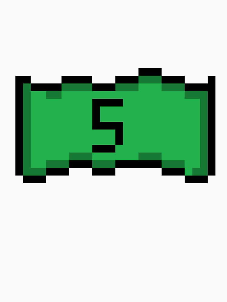 Pixel Five Doller Bill by Will's Thrills
