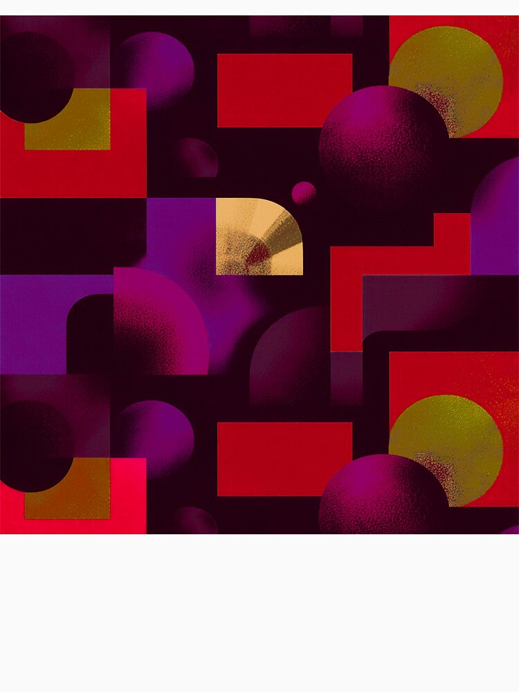 Retro Futuristic Geometry by joycrysstudio