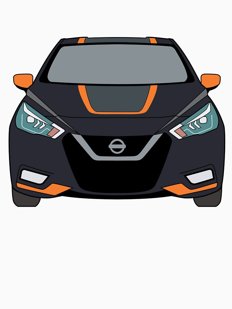 Minimalist Nissan Micra t-shirt by gabrielefo