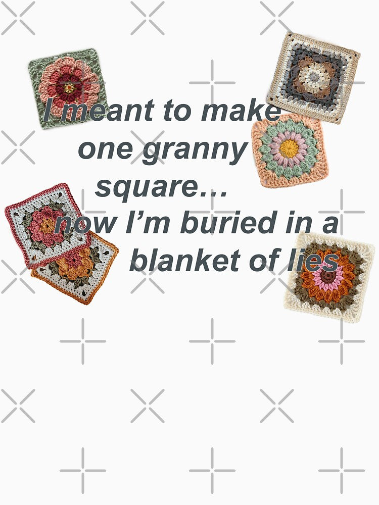 Granny Squares: Blanket of Lies Crochet by Wenby-Weaselbee