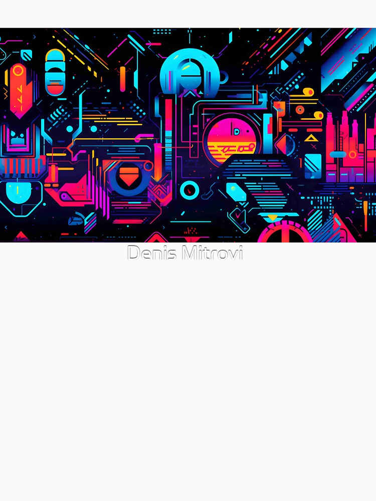Cyberpunk elements 4 by Denis Mitrović