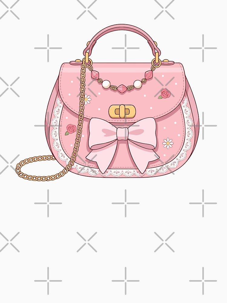 Coquette Bow Handbag by AnteesocialTees