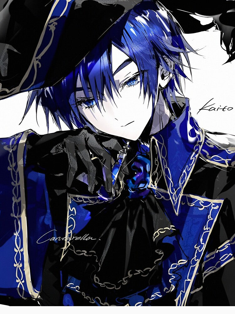 Kaito, the Vocaloid Cantarella by loveiscosmic