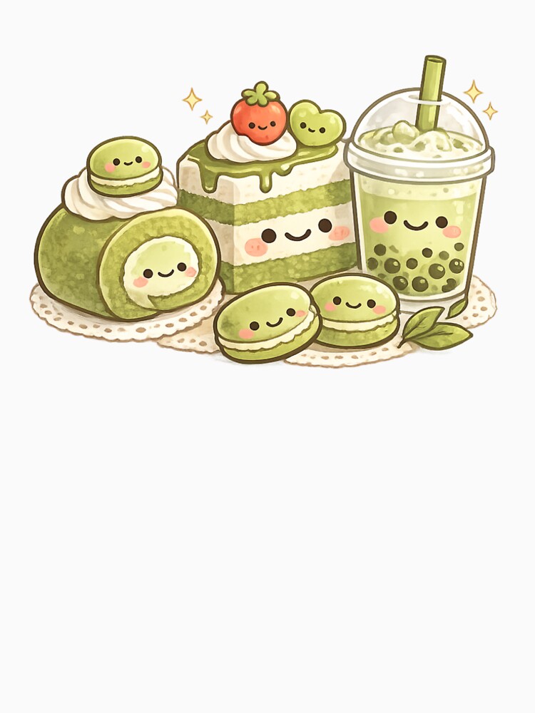 Kawaii Matcha Dessert Party by ajamzbox