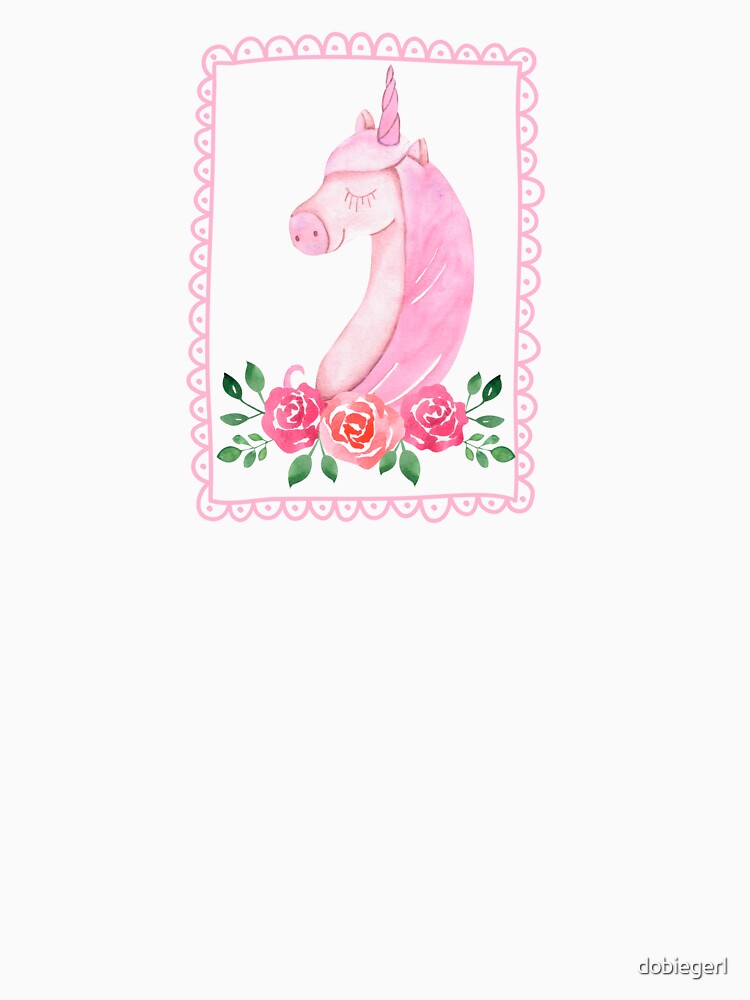 Unicorn Stamp by dobiegerl