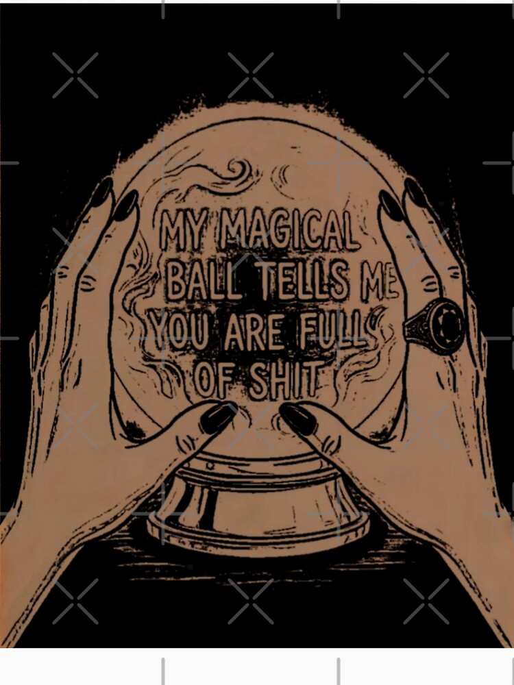 My Magical Ball Says You Are Full Of Shit by Angeleghties