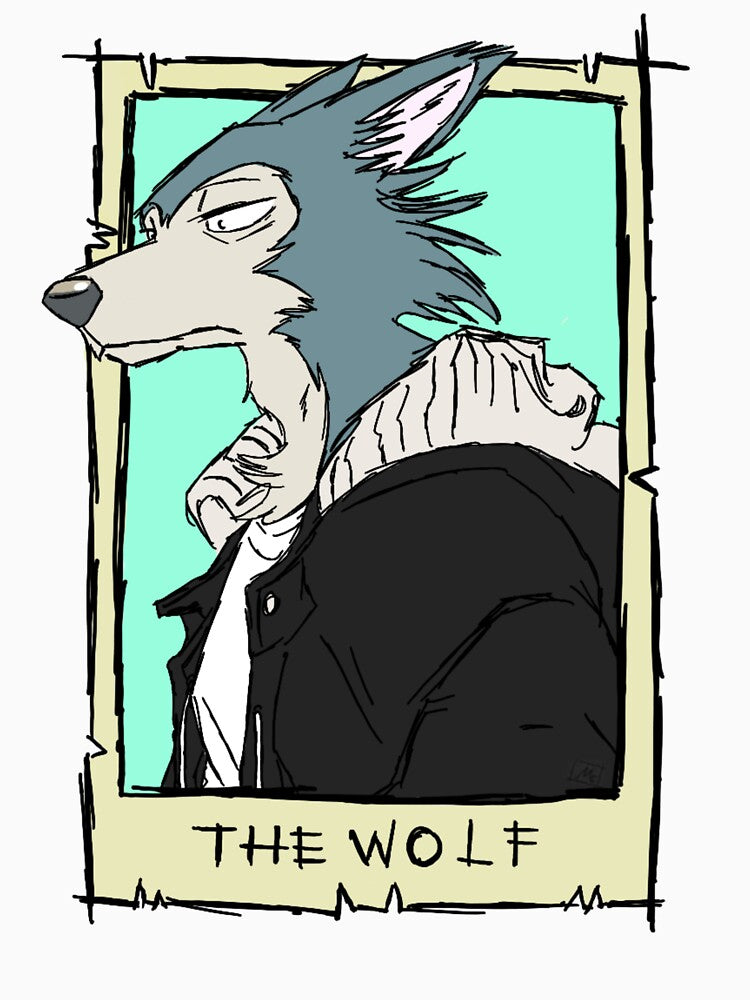 The Wolf- Beastars fanart by Illehcimart