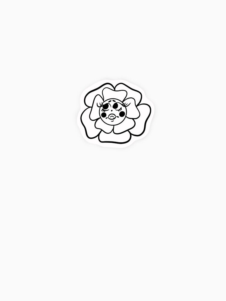 Sad flower girl by StarsVision