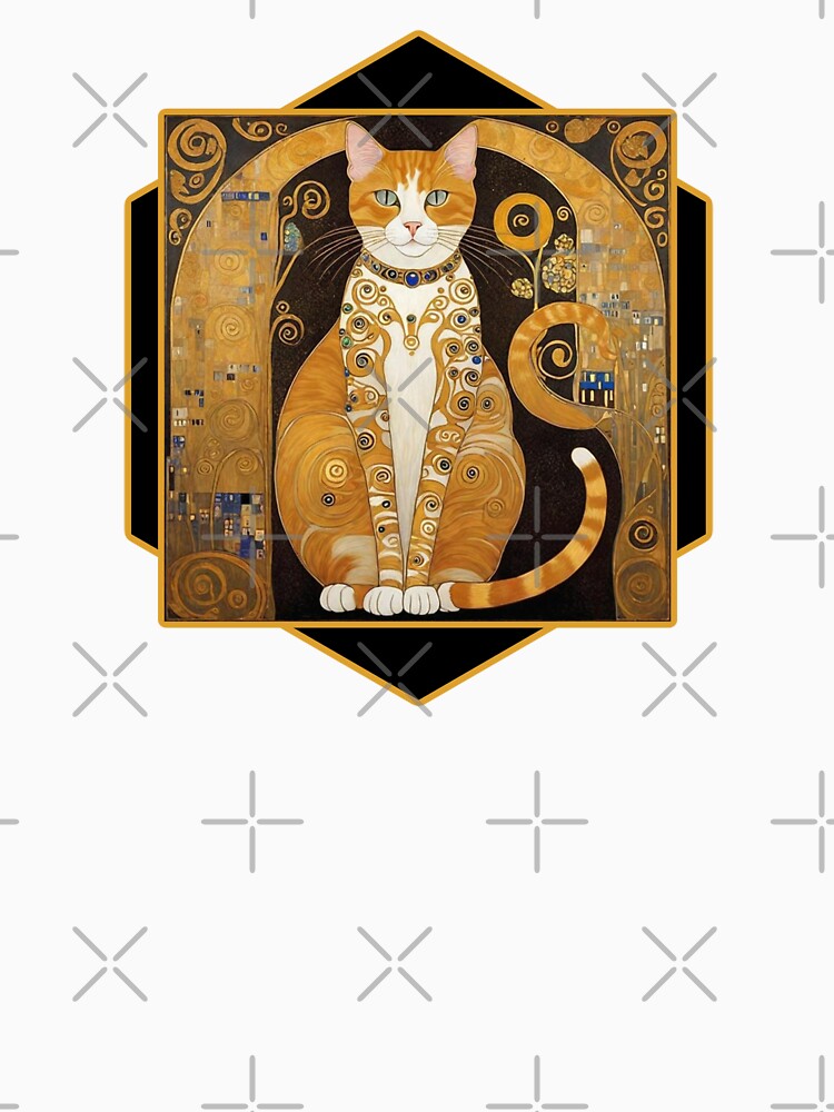Gustav Klimt Cat by Wilcox PhotoArt