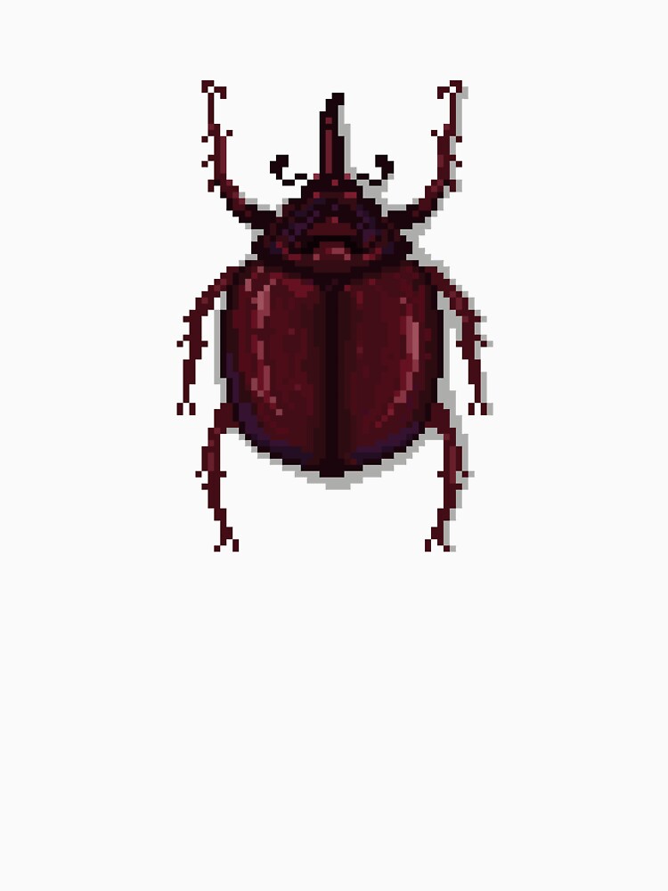 Pixel art beetle nº 04 by Kanistamps