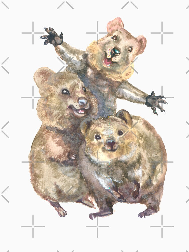 happy quokkas by zanbo