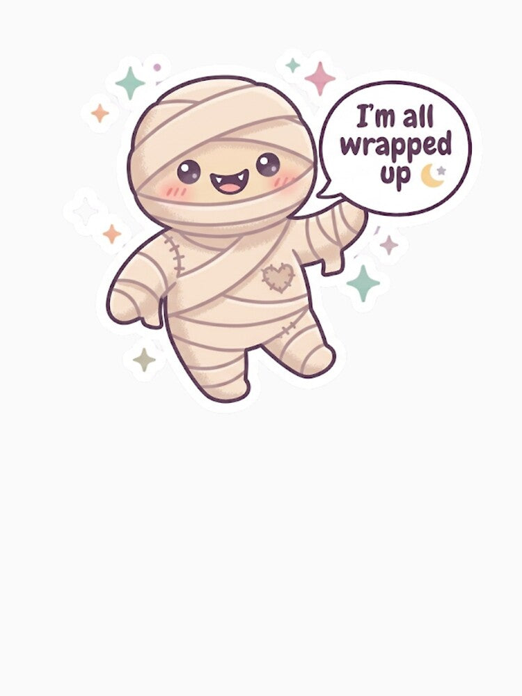 Kawaii Mummy Pun by Cerys-GS