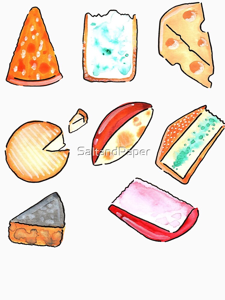 Collection of Cheese by SaltandPaper