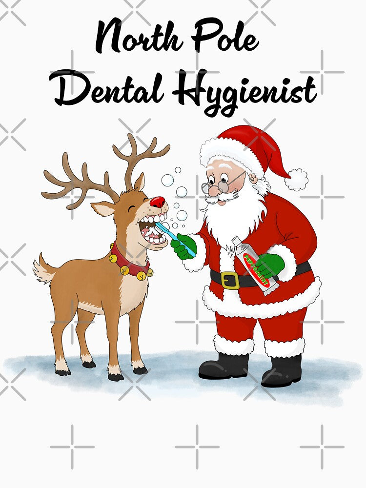 Santa the Hygienist Christmas Smile by daphsam