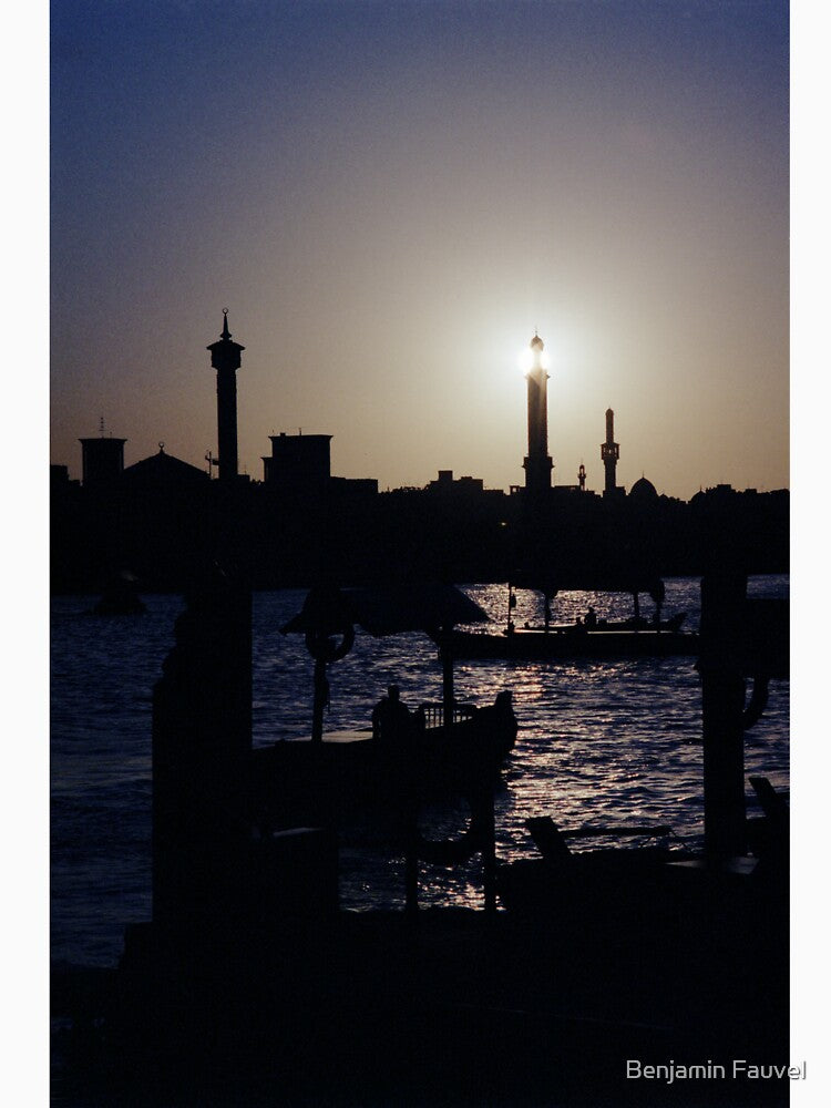 Blue Sun & the Minaret by Benjamin Fauvel