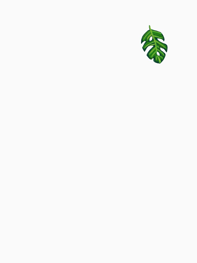 Little Gouache Monstera Leaf by paintedpansy