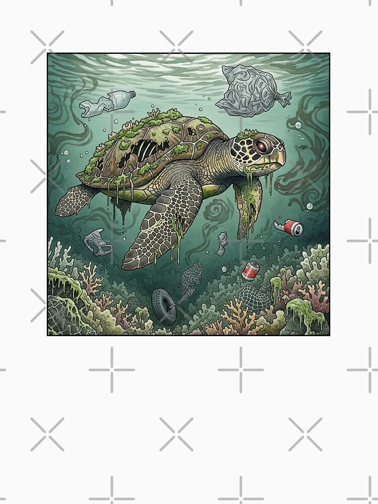 Zombie Sea Turtle Halloween by kiradreamshop