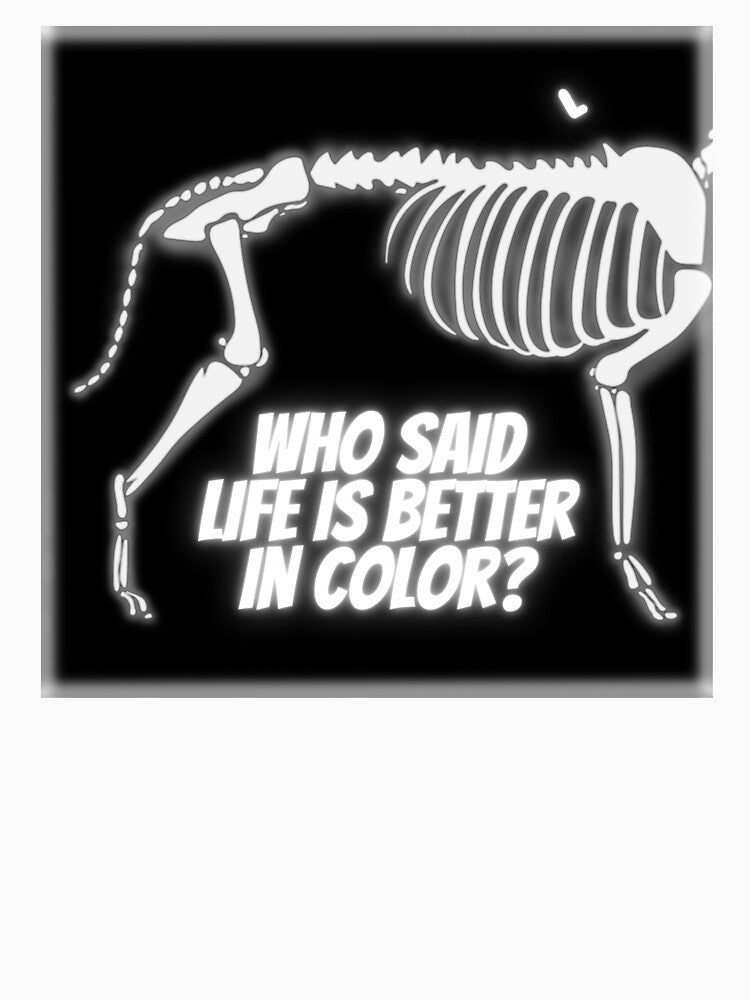 Who Said Life Is Better In Color? by introVETed