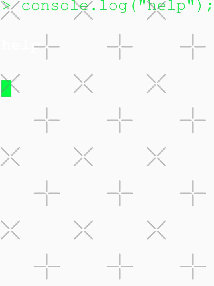 Console Log Help Developer Cry For Help by Becheer