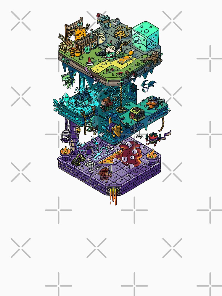 Dungeons and Isometric Dragons by minniedreher