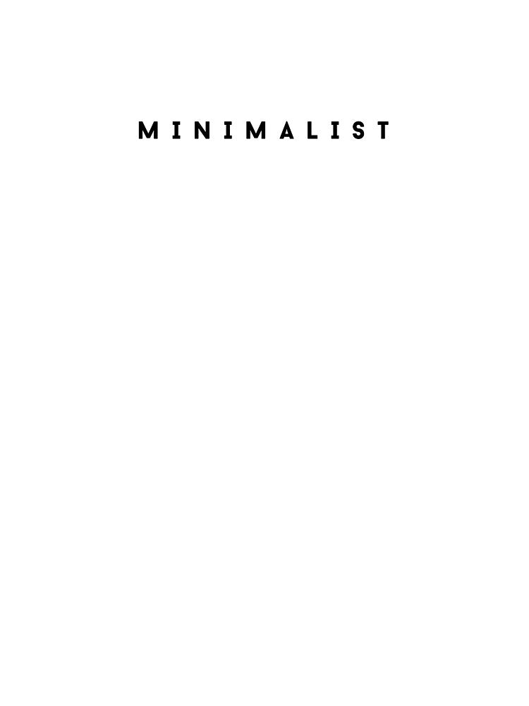 Minimalist Design for Everything by derendesign