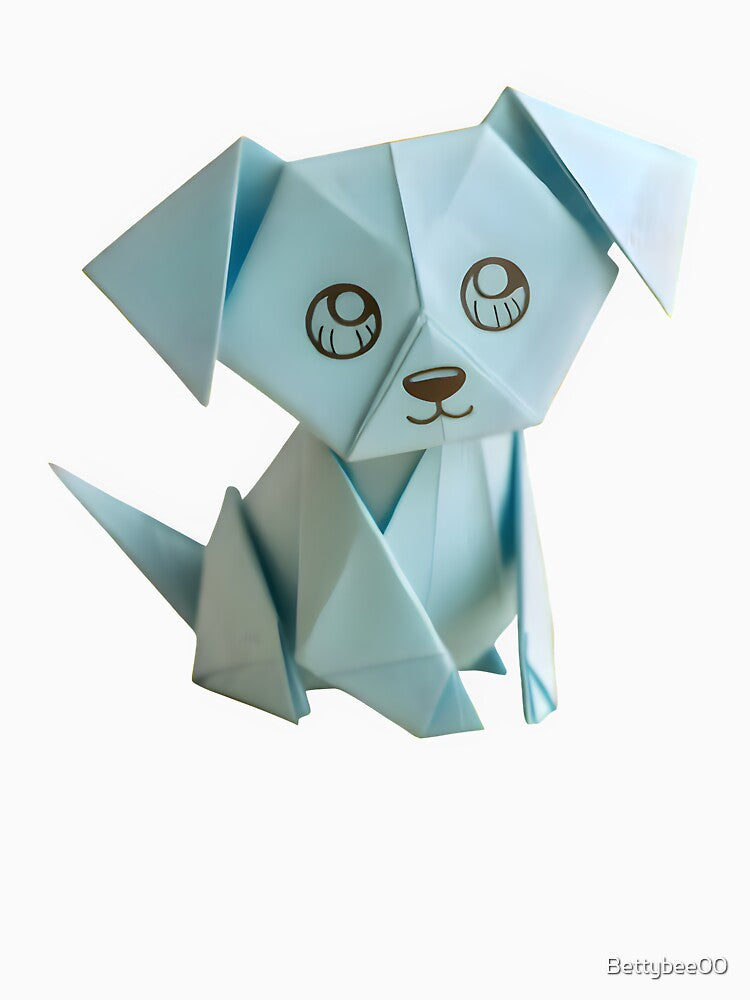 Cute Origami Dog – Vet Friendly Puppy Design | Kawaii Dog Lover by Bettybee00