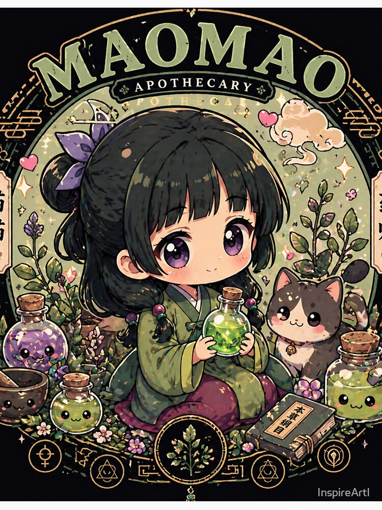 Cute MaoMao Apothecary Chibi Design by InspireArtI