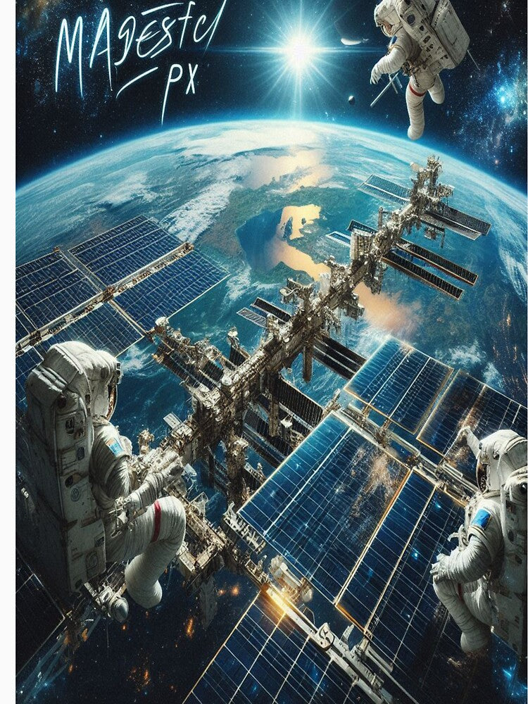 ISS Astronauts 1 by MajesticPx