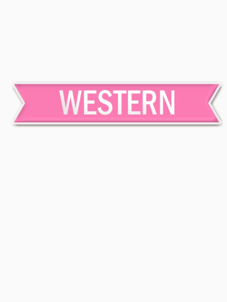 Pink Western Banner by OutdoorDesign