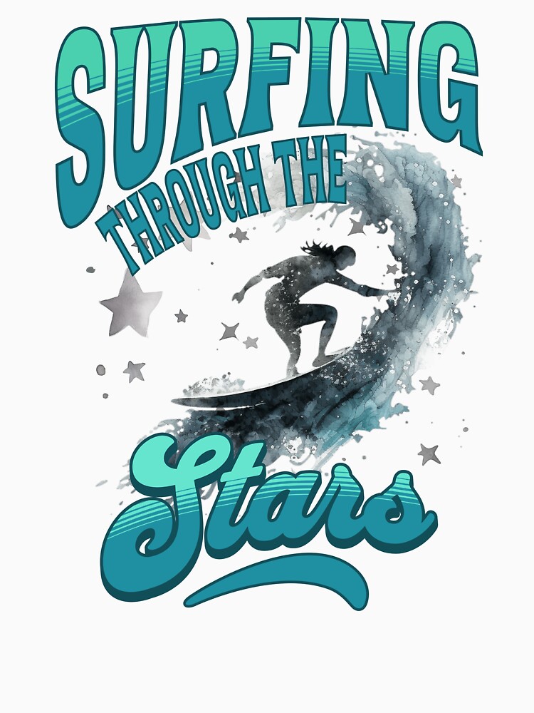 Surfing Through The Stars by ElCrocodel