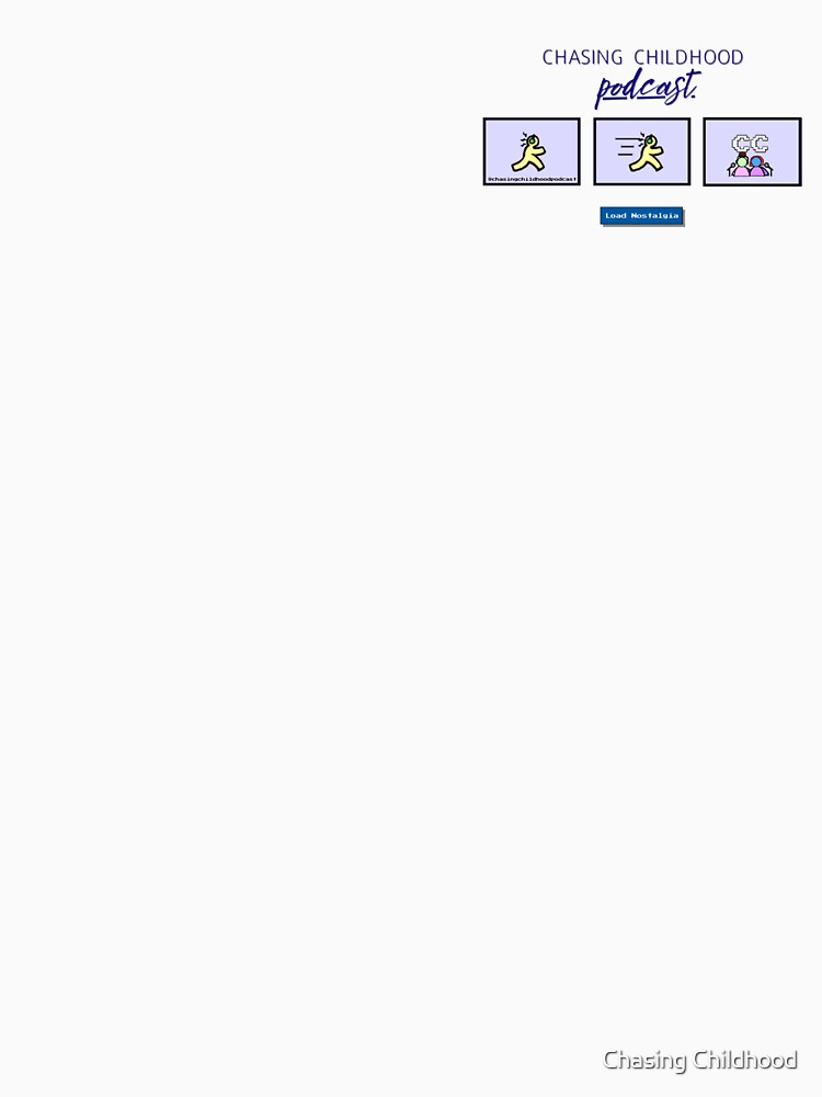Chasing Childhood Podcast Throwback Internet Design Loading by Chasing Childhood