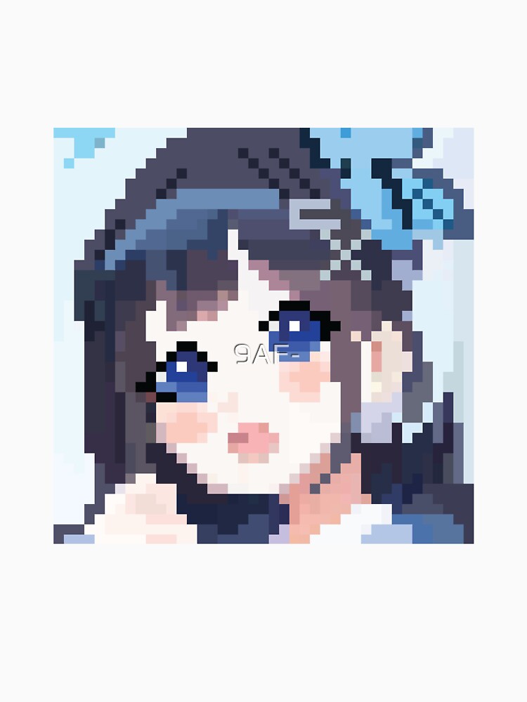 ANIME GIRL PIXEL by 9AF-